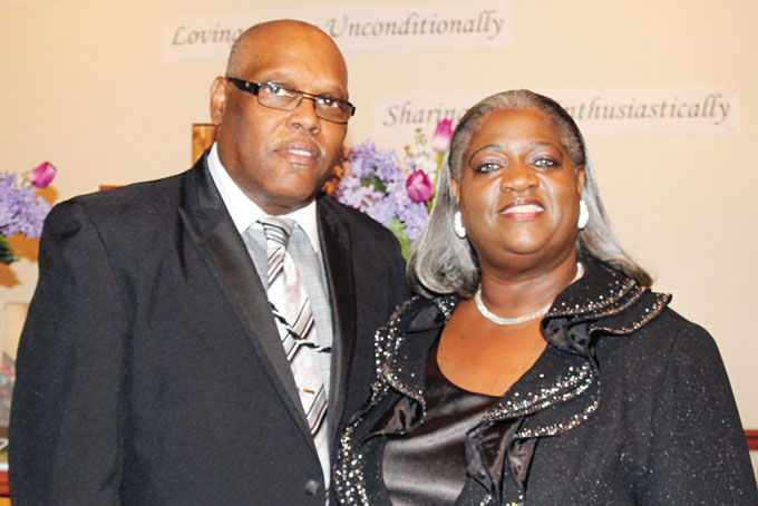 LEADERSHIP TEAM—Pastor Marvin and First Lady Charisse Moreland.