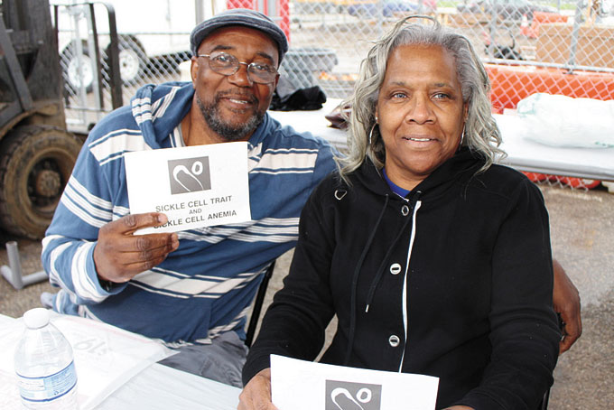 SICKLE CELL—Rev. William Hill and Sherdina Hill supporting the Sickle Cell community and the Highmark Health Walk