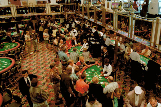 As Trump appeals to black voters, Gary recalls casino deal FILE - In this June 3, 1996, file photo, the Trump Casino sits on the dock in Buffington Harbor in Gary, Ind. Donald Trump’s appeal to black voters sounds familiar in Gary, and not in a good way. In 1993, Trump swooped into Gary on his private jet and pledged to make the down-on-its-luck city great again with a riverboat casino along a Lake Michigan shoreline littered with shuttered factories. Little more than a decade later Trump’s company declared bankruptcy, leaving behind lawsuits and hard feelings in the majority-black city. (AP Photo/Michael Conroy, File)