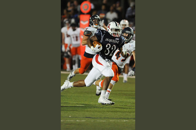 A.J. Hines (Courtesy Photo/Duquesne University)