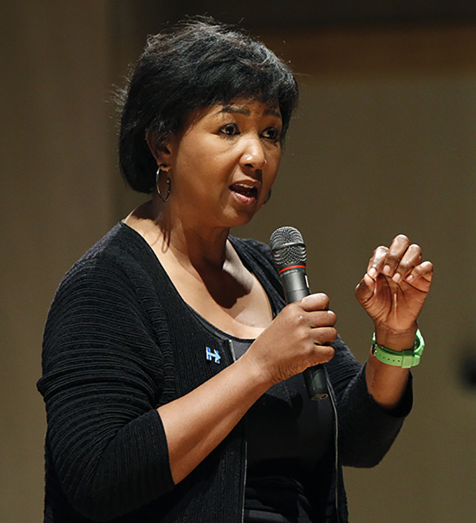 Dr. Mae Jemison Photo by Jason Cohn on behalf of Pittsburgh Public Schools