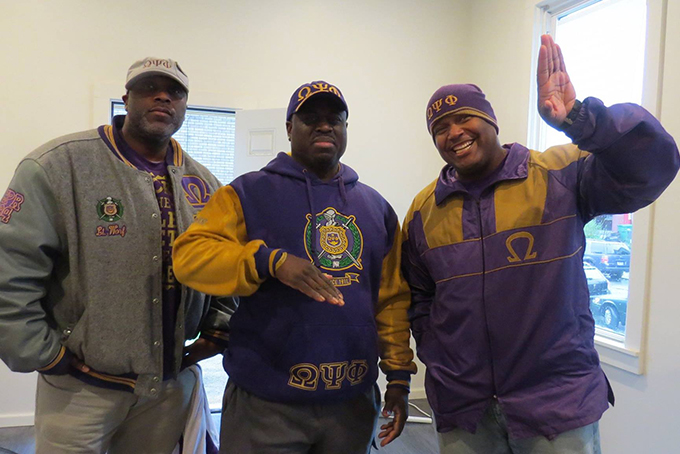 Iota Phi Chapter of Omega Psi Phi feeds 300 families for