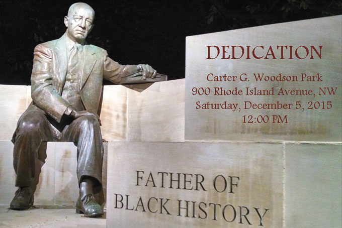 CARTER G. WOODSON DEDICATION