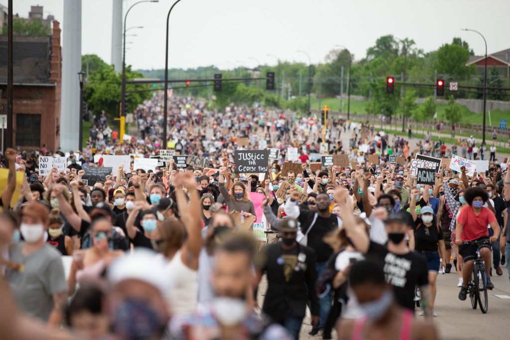 Tear Gas Flies As Minneapolis Rioters Protest Death Of George Floyd In ...