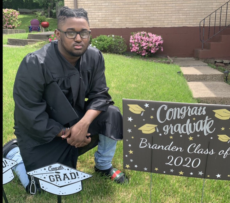The Courier is celebrating the 2020 graduates—BRANDEN BIVINS, Pittsburgh Brashear High School