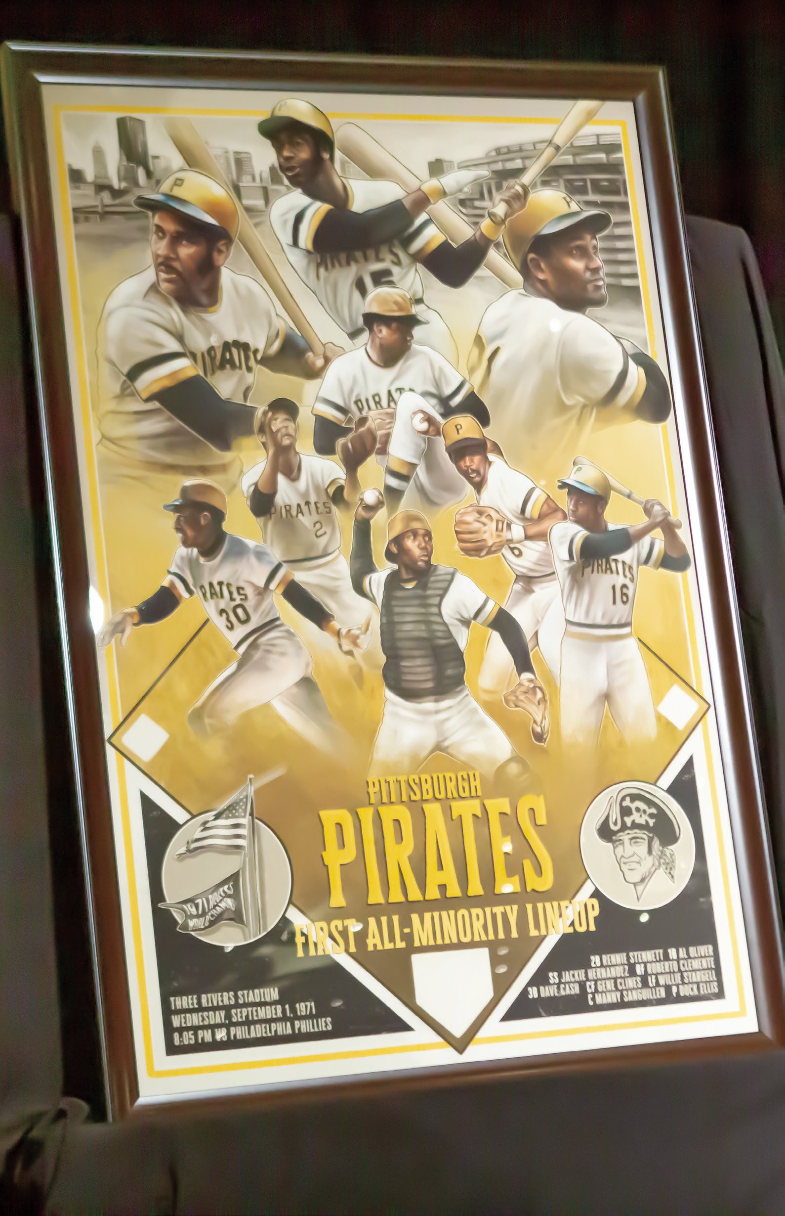 The day the Pirates fielded the first all-Black and Latino lineup