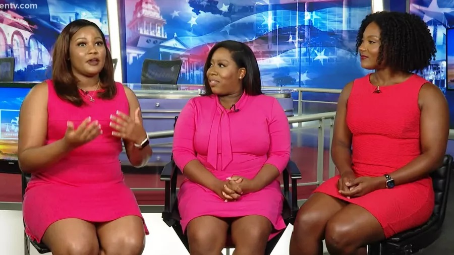 Local station makes TV history with first all-Black female anchor team