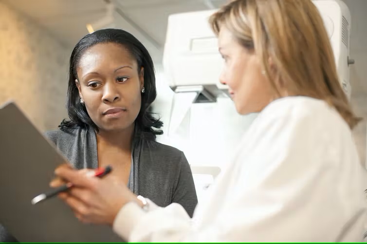 Biopsies confirm a breast cancer diagnosis after an abnormal mammogram – but structural racism may lead to lengthy delays