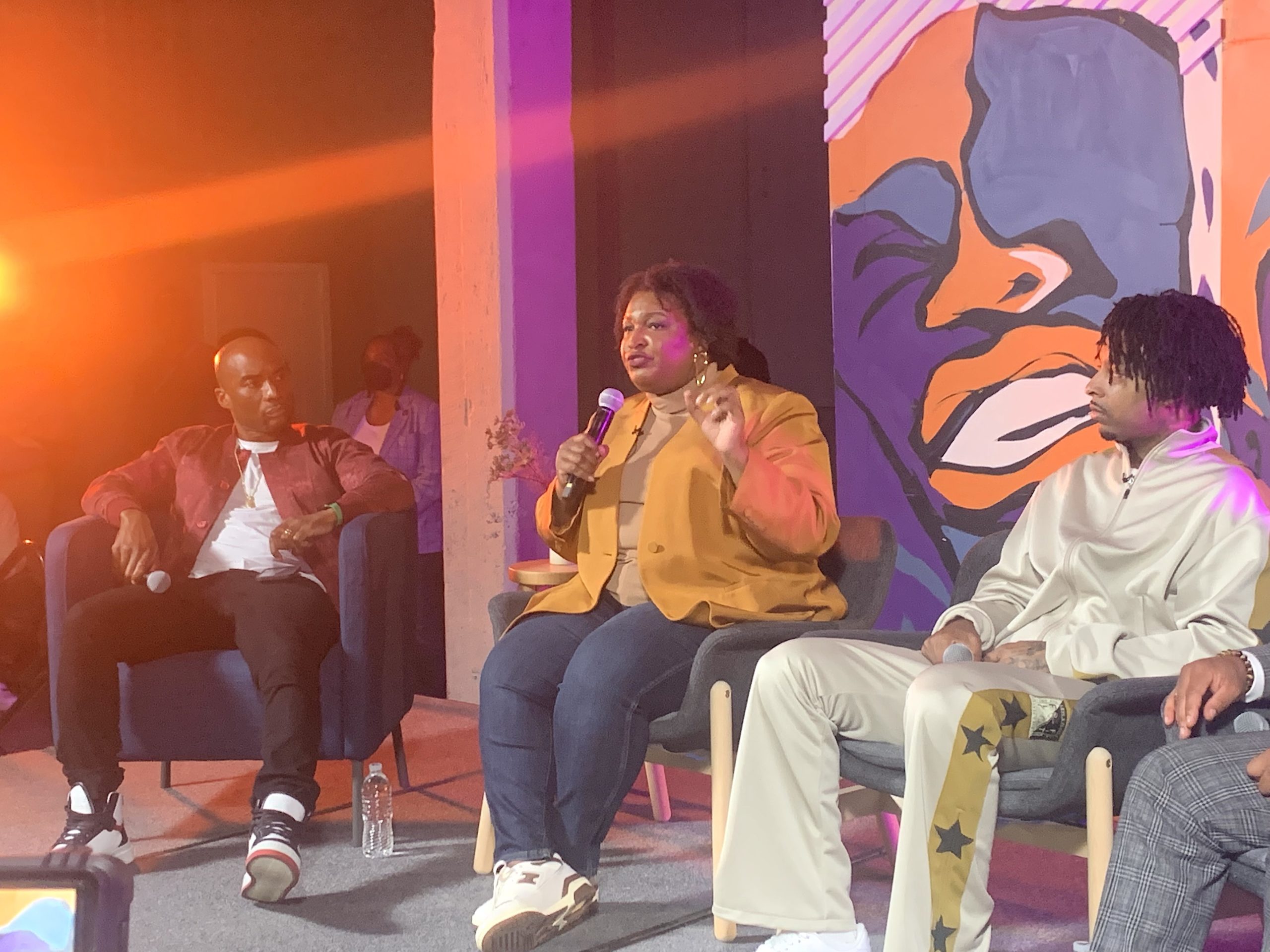 Stacey Abrams 21 Savage