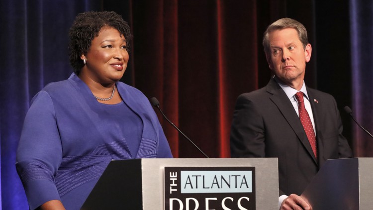 Abrams, Kemp Renew Rivalry in Heated Gubernatorial Debate