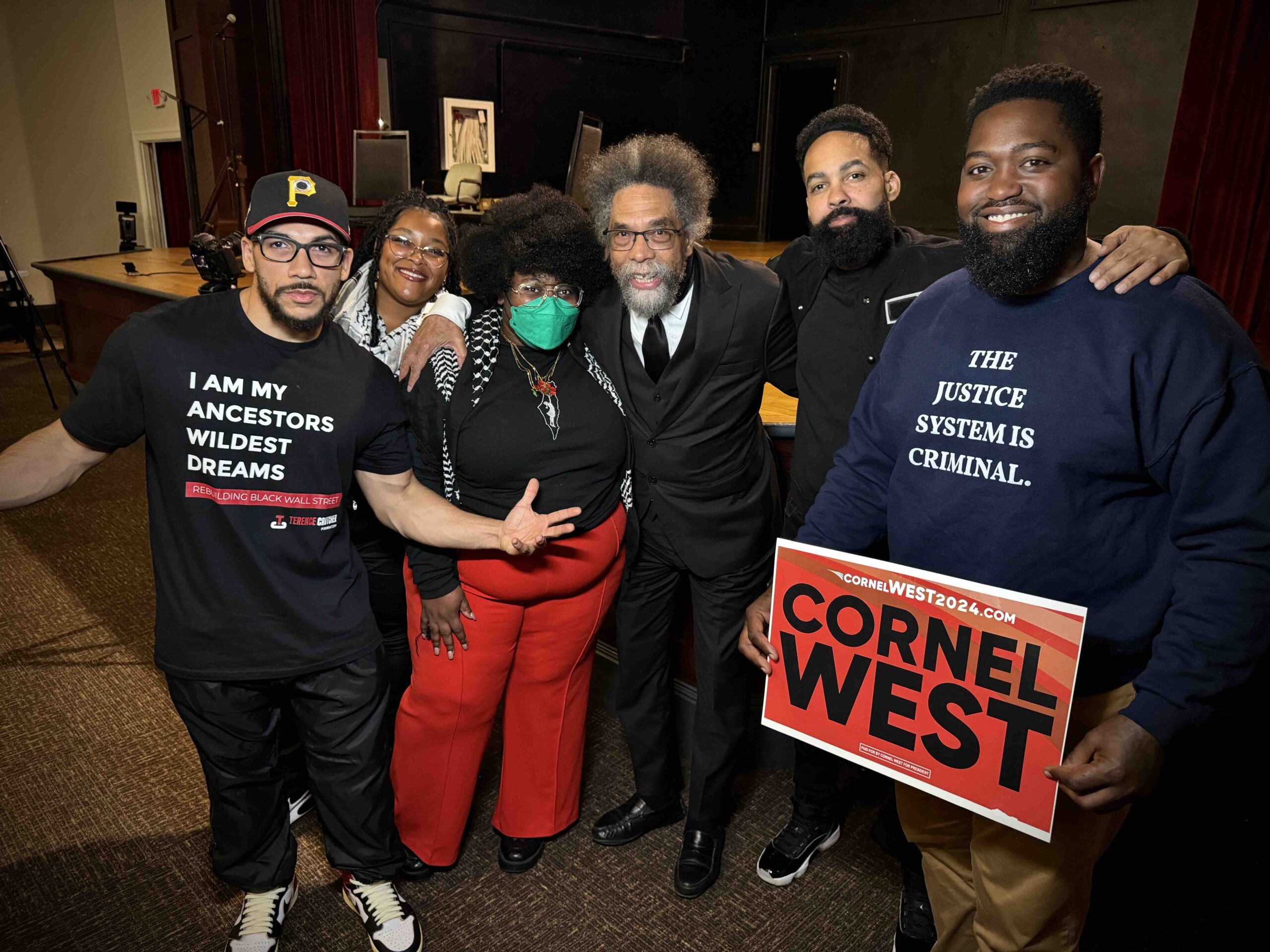 Dr. Cornel West visits Pittsburgh