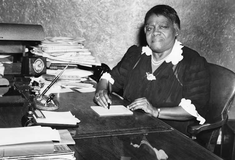 Mary McLeod Bethune, known as the ‘First Lady of Negro America,’ also sought to unify the African diaspora