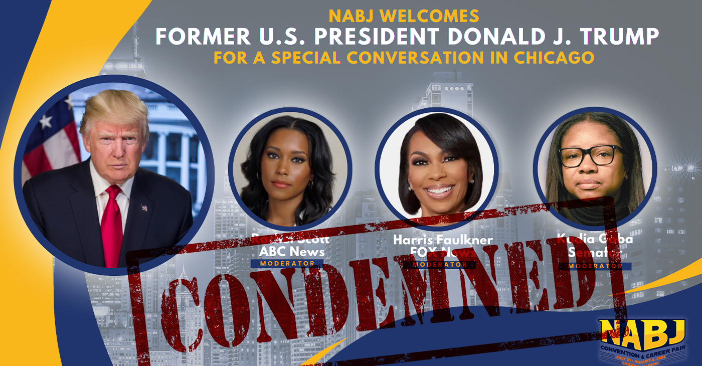 NNPA demands NABJ rescind invitation to Donald Trump New Pittsburgh