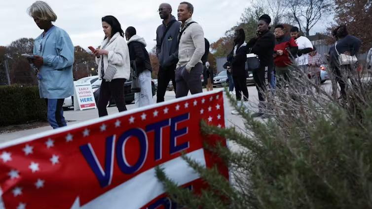 Black voters, Latino voters and other voters of color show solidarity at the ballot box